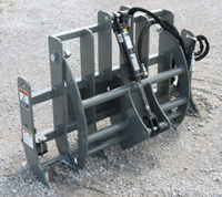 48 Inch Wide Grapple For Mounting Mini-Skid Steer Loaders