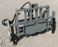 48 Inch Wide Grapple For Mounting Mini-Skid Steer Loaders
