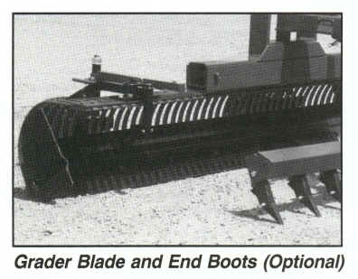 Grader Blade And End Boots
