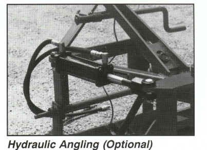 Hydraulic angle option