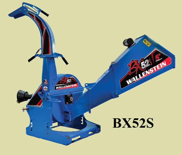 Model BX52S Wallenstein PTO wood chipper