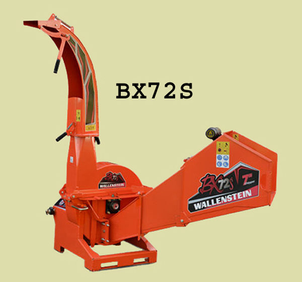 Model BX72S Wallenstein PTO wood chipper