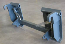 Euro To Skid Steer Adapter - Back View
