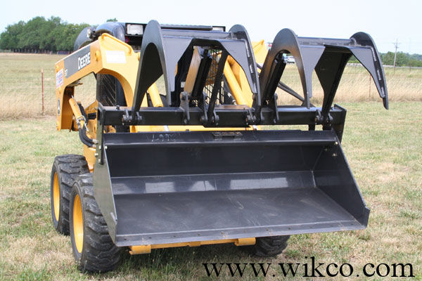 Add-A-Grapple For Skid Steer Loaders