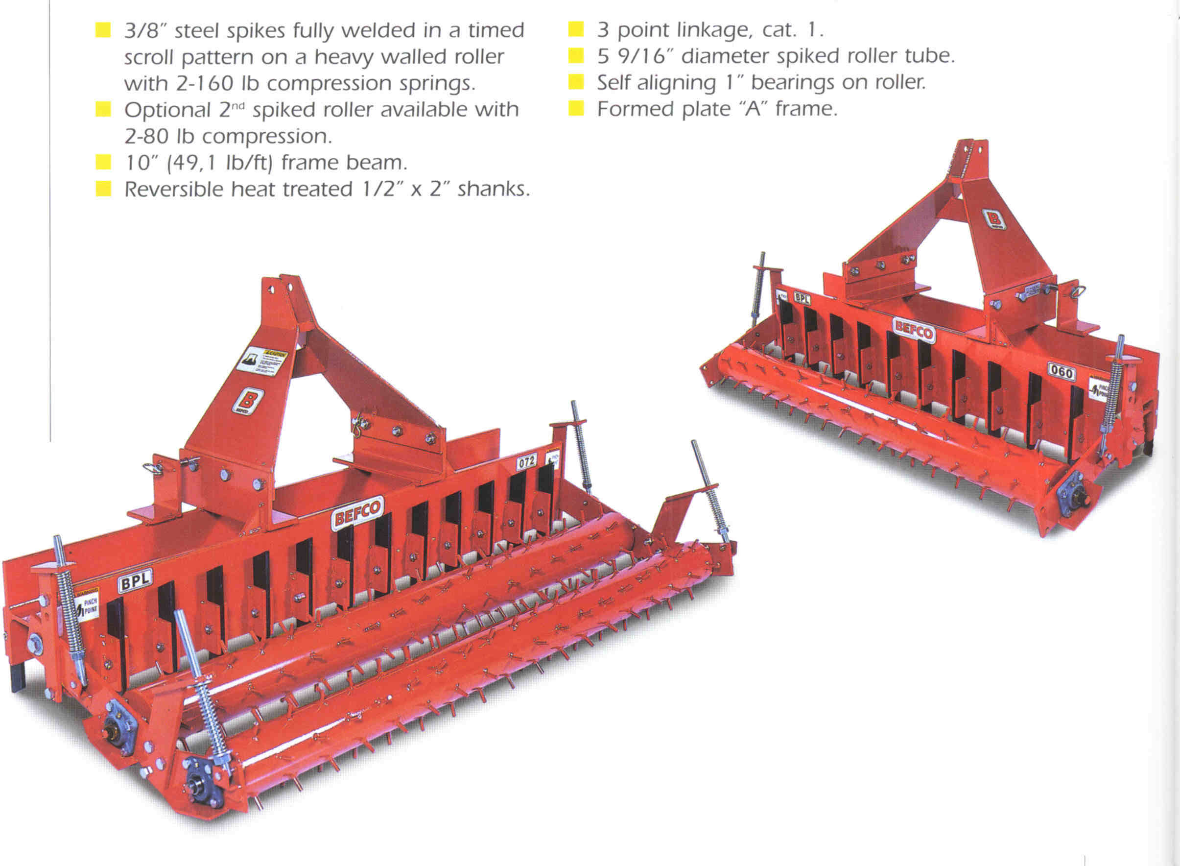 Befco Soil Pulverizers