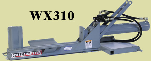 Model WX310 Horizontal Splitter With 24 Inch Long Log Capacity, Three Point Hitch Tractor Mounted