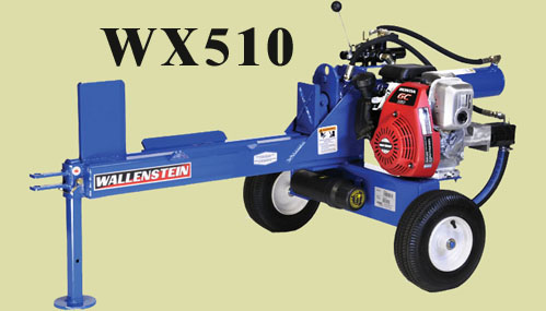 Model WX510 Engine Powered Logsplitter