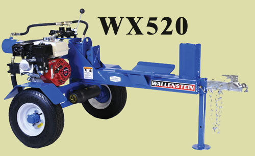 Model WX520 Engine Powered Logsplitter