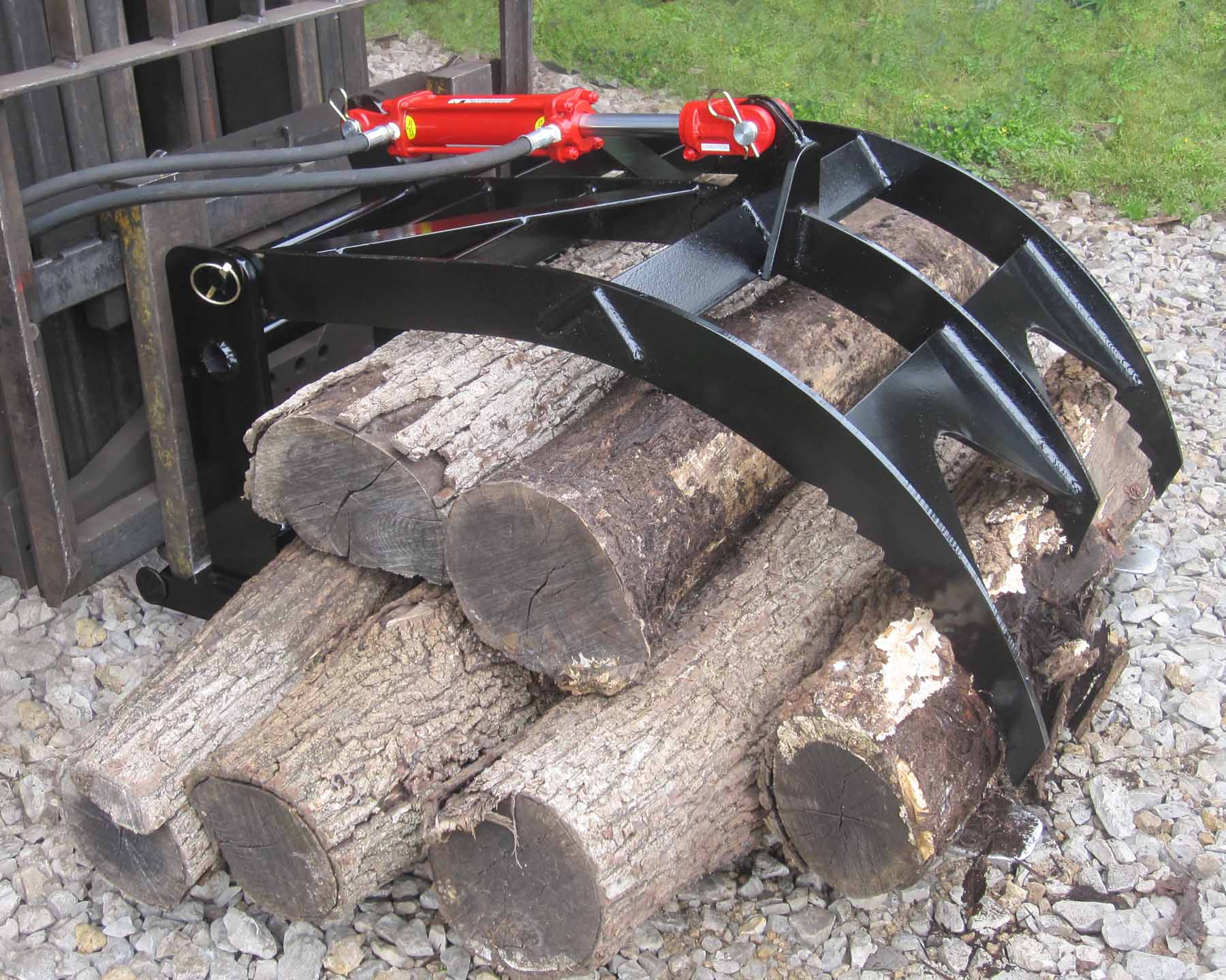 Forklift Grapple Attachment, Logs, Poles, and More