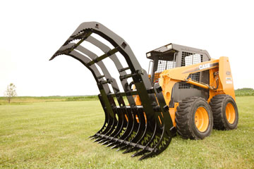 Double Grapple Contractor Model Grapple Rake In 58, 72, And 85 Inches Wide