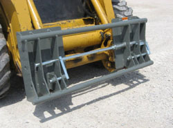 Model 835020 Adapter Plate Mounts On Skid Loaders (Universal Quick Attach) And Front Side Connects To Implements With Euro/Global Bucket Connection)
