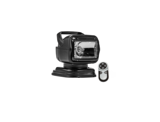 GT Halogen Light, Wireless Remote, Portable Magnetic Shoe Mount, Max Beam Distance 3,113 ft.