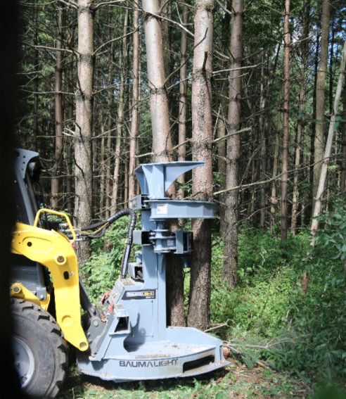 Baumalight WLFBS752-T590 Skid Steer Mount Feller Buncher