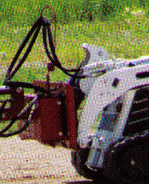 Mounting Plate For Small Walk Behind/Ride On Loaders Such As Bobcat MT55 Or Similar)