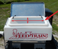 Feed Train APFT-UTVFDR Feed Train Electric Skid Steer Mount Feeder