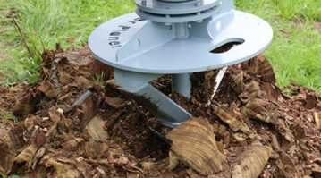 With less power required to produce fine material, larger stumps can be ground faster with small carriers, creating mulch for other small trees.