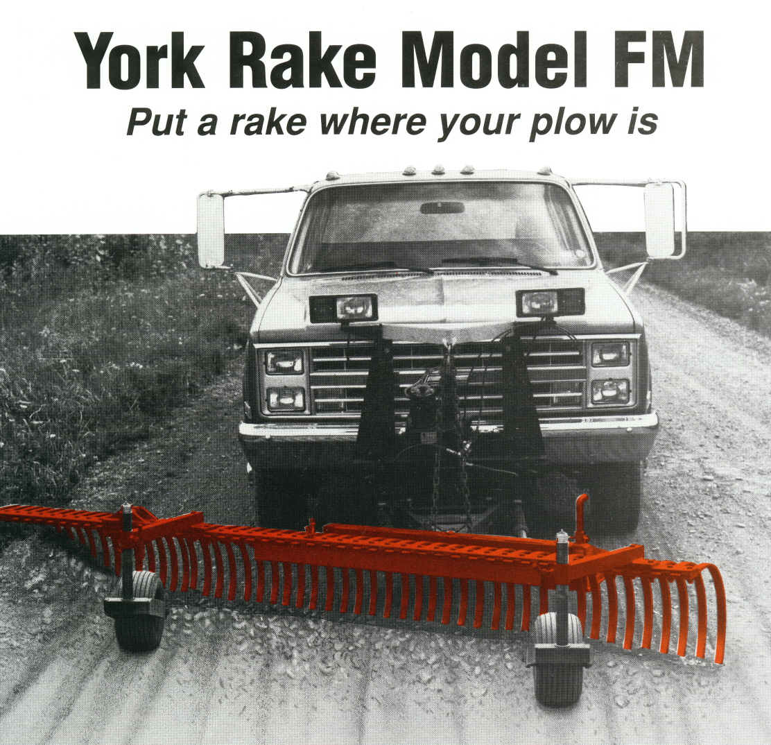 York FM Landscape Rake