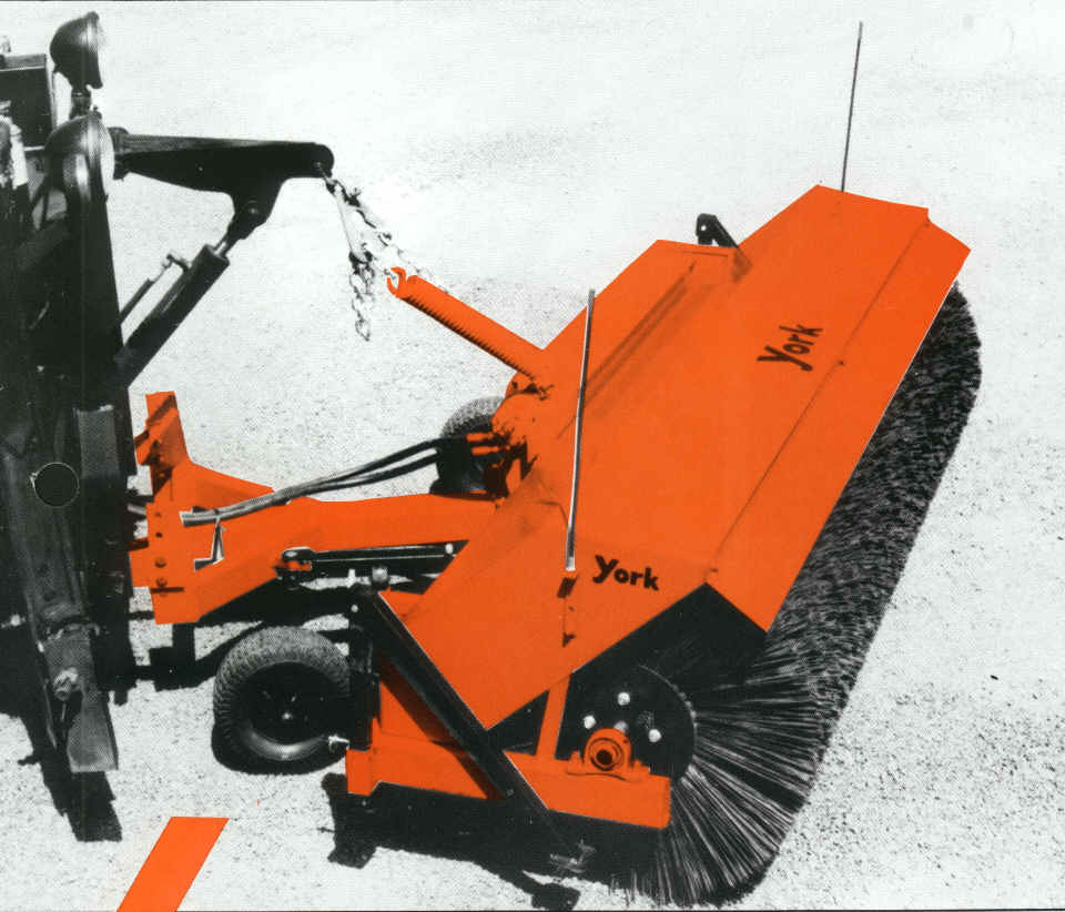York TFB Front Truck Mount Sweeper
