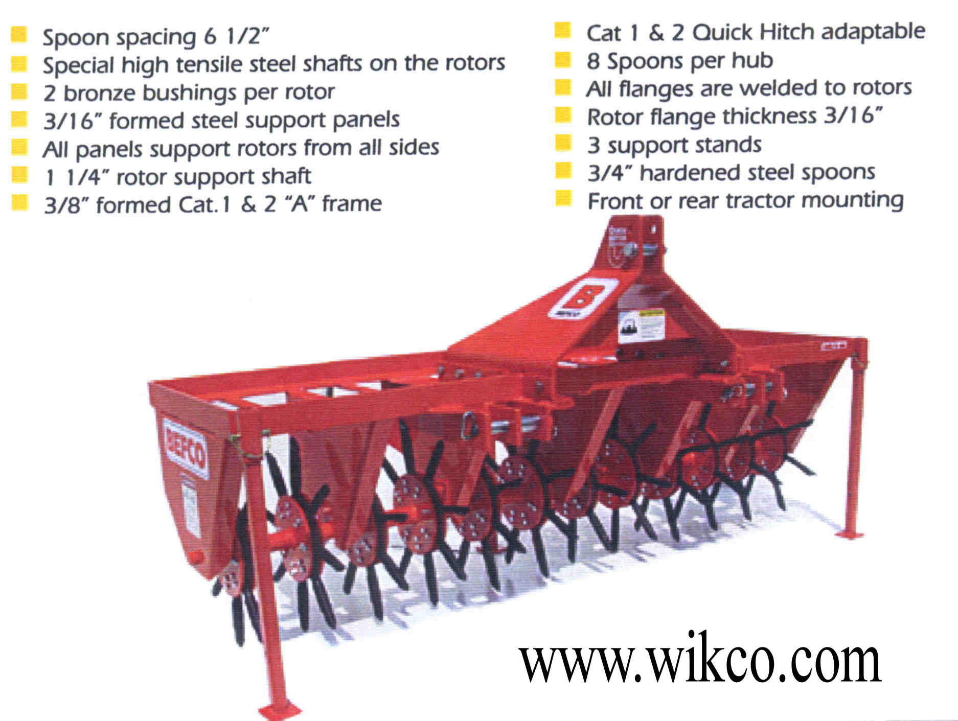 Heavy-Duty Series For 25-75 HP Tractors