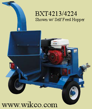 Models BXT4213/4224 Trailer Mounted Brush Chippers