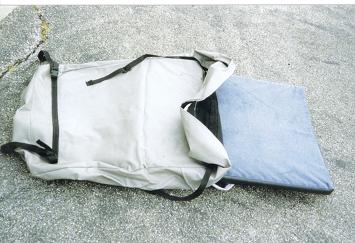 Optional Foam Cushion And Storage Bag - Use With or Without Standard Air Mattress