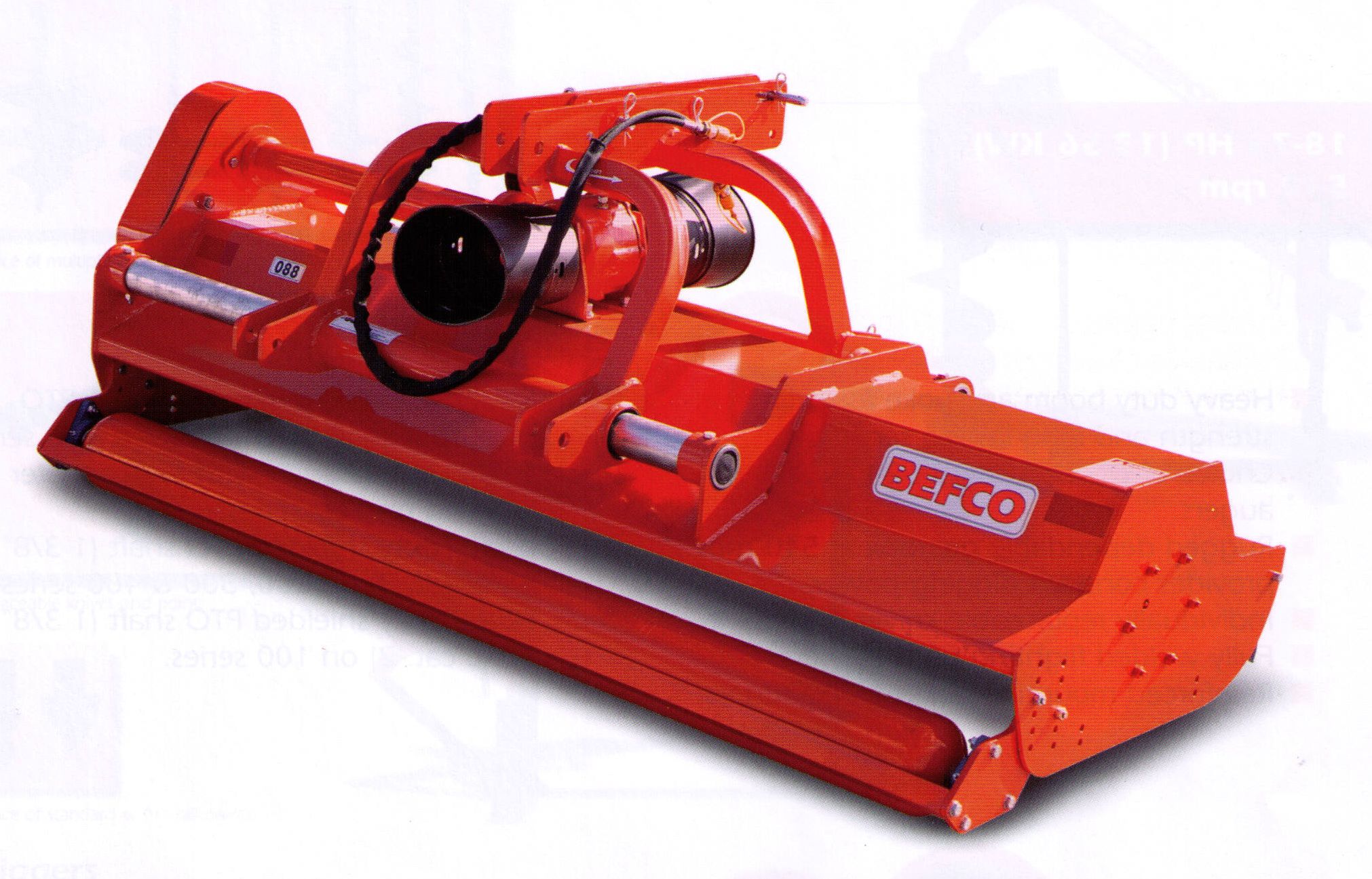 Has Hydraulic Side Shift, Can Be Center Mounted Or Shifted To Right Either 12 Or 16 Inches Depending Upon The Model