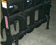 FLGR-262G Double Grapple Rake 62 Inches Wide With Euro-Global Mounting Frame