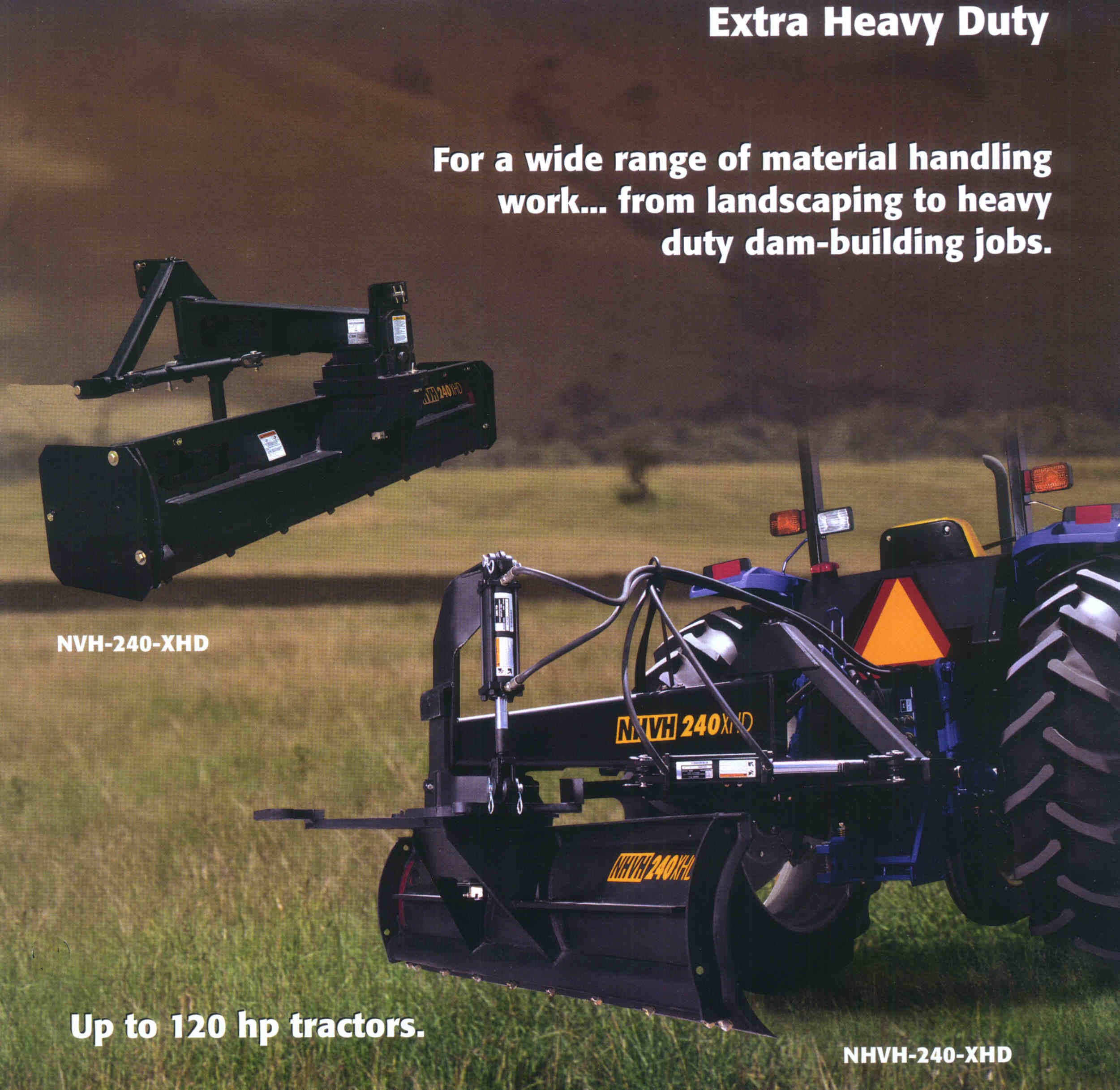 Extra Heavy Duty Tractor Blades