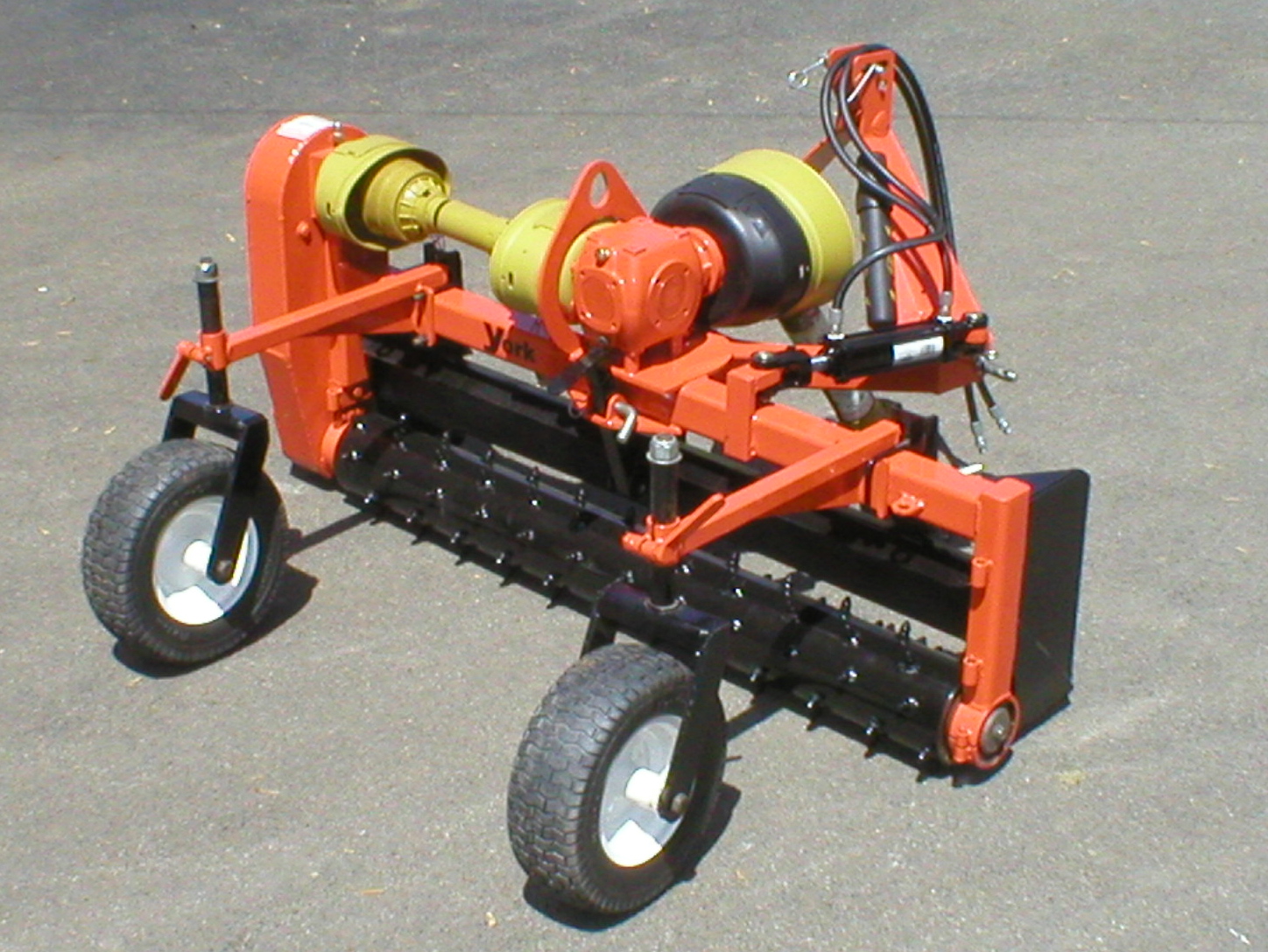 Five Foot Wide PTO Powered Model Designed For Compact Tractors