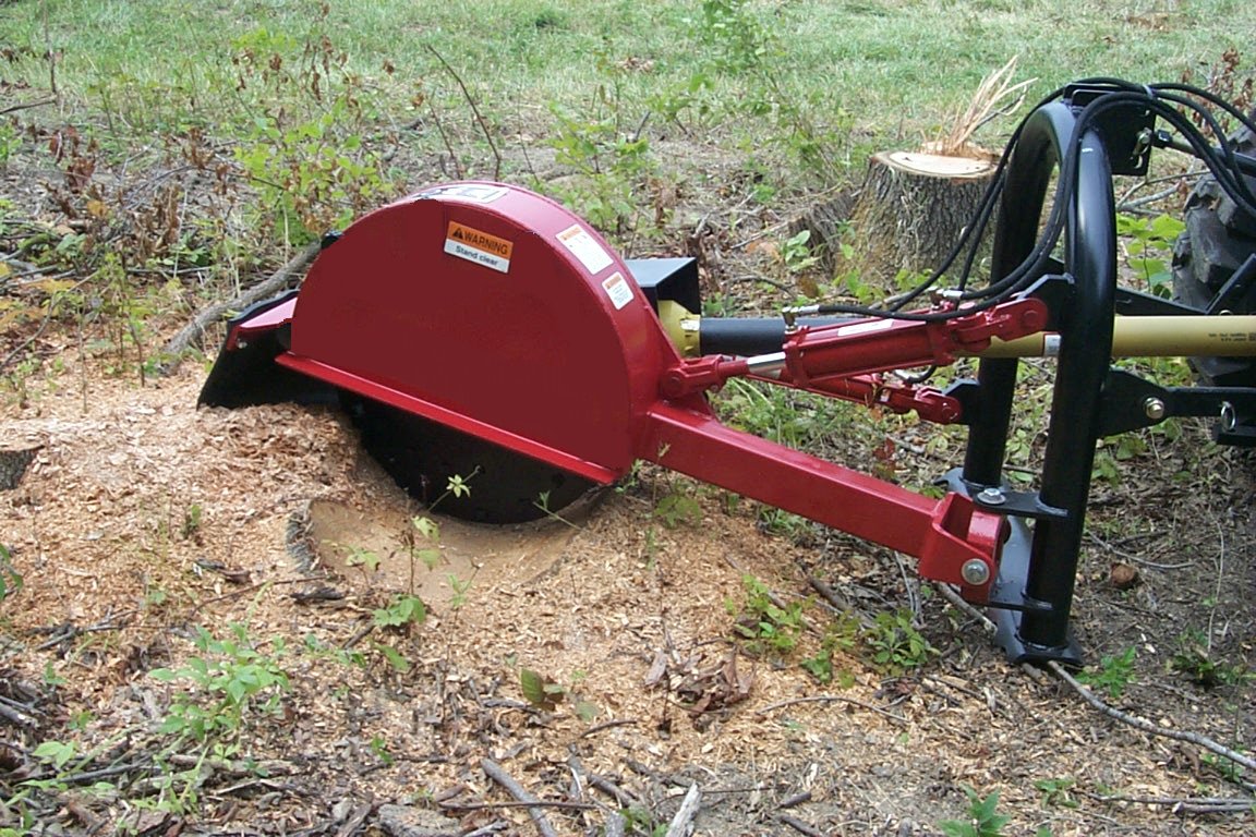 SG Series Tractor Mounted, PTO Powered Stump Grinders