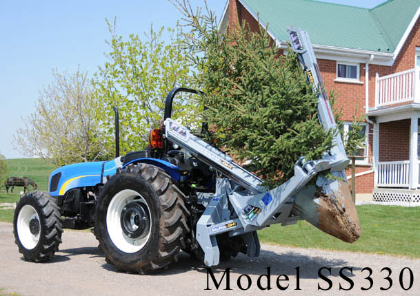 Model SS330 Mounted On Three Point Hitch