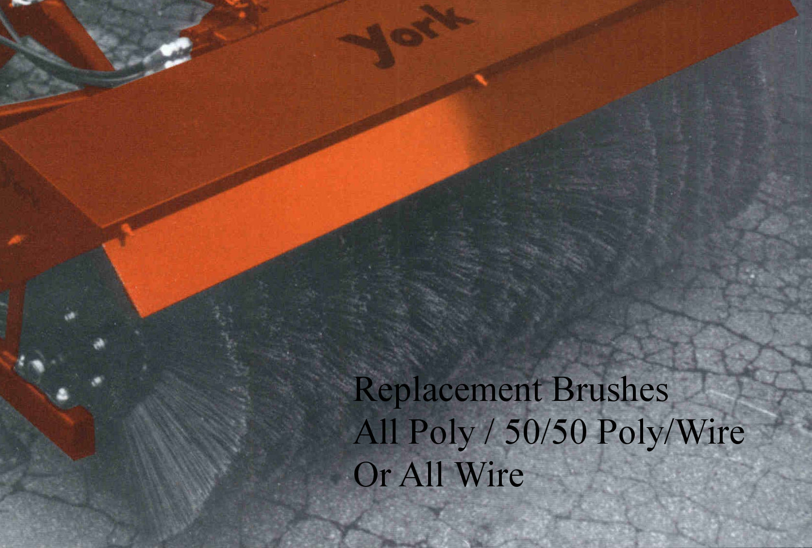 Replacement Brush Sets York Sweepers