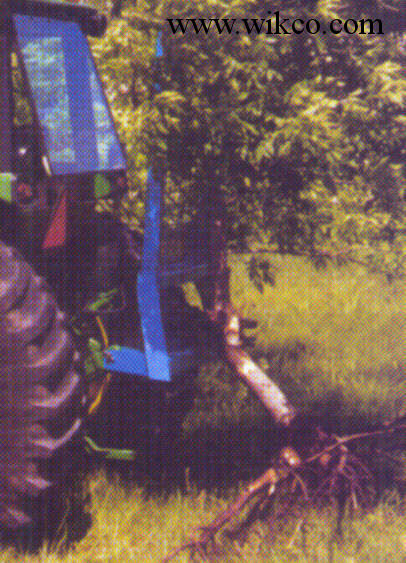 Shown Tractor Mounted - Pulls Trees Up To 6 Inches / Posts Up To 12 Inches In Diamter