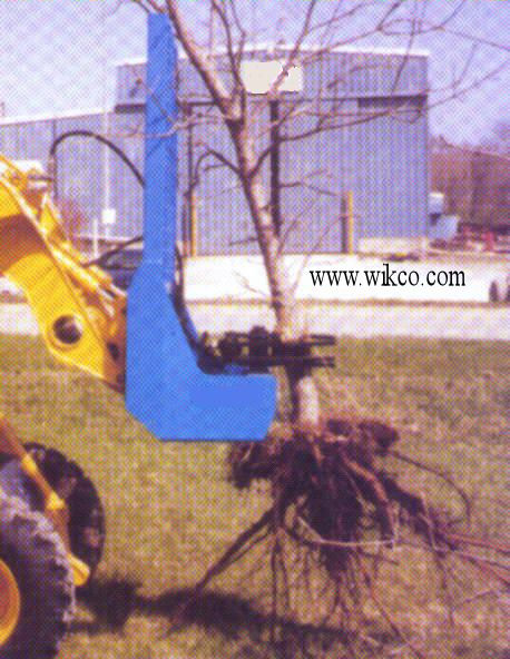 Shown Skid Steer Mounted - Pulls Trees Up To 12 Inches / Posts Up To 12 Inches In Diameter