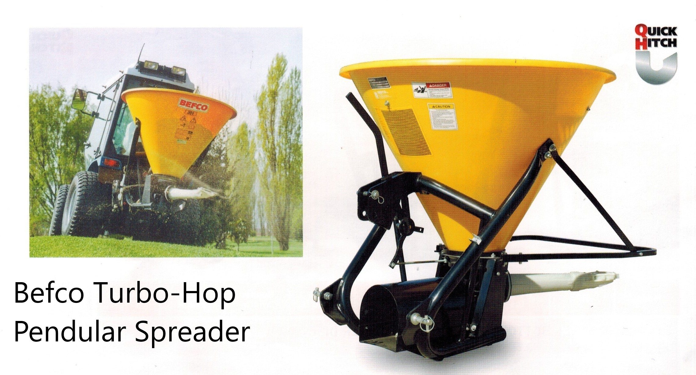 Befco Turbo Hop  Fertilizer Spreader