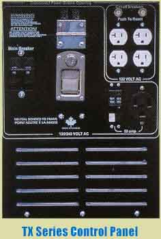 TX Series Generator Control Panel