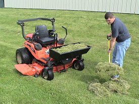 Zero Turn Mower Dump Box Attachment